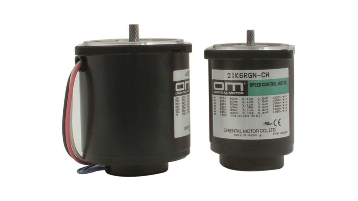 4IK25RGNCW2E Oriental Motor World K Series Induction AC Motor, 25 W