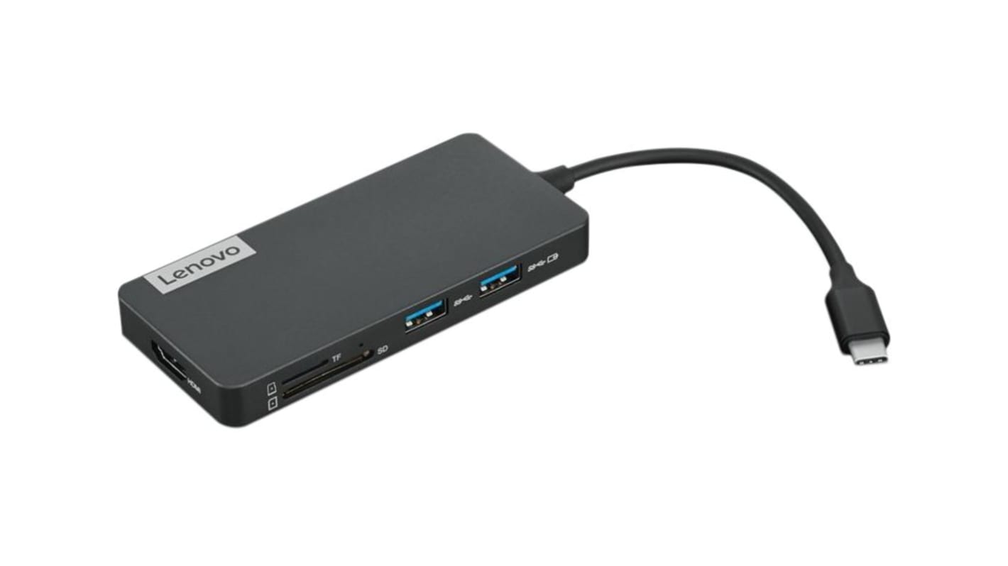 Stacja dokująca, magistrala: USB-C, 3840 x 2160, USB: 4, typ: USB C