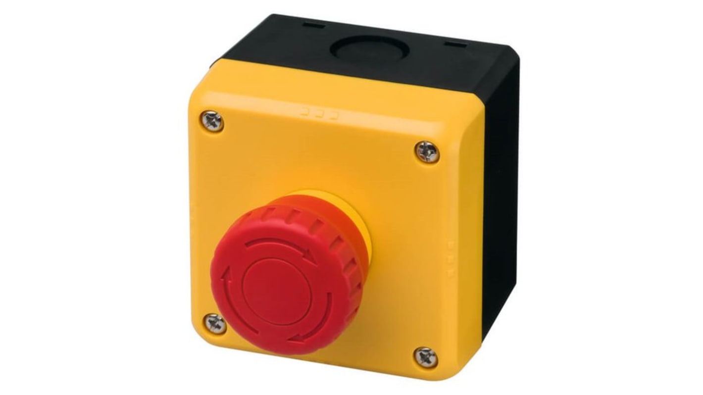 Idec FB Series Emergency Stop Switch, On-Off, Fixed, 2NC, IP65