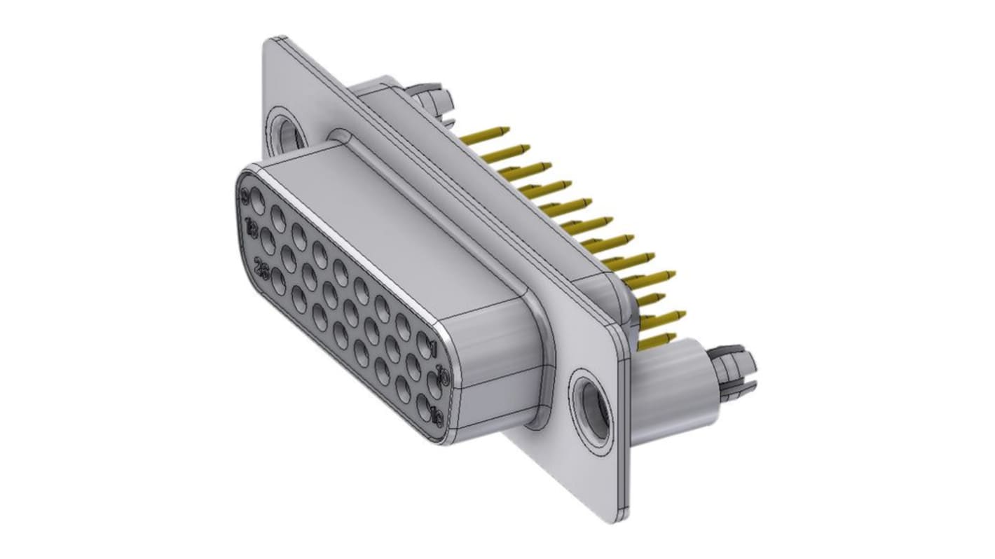 Deltron Connectors HD Series D-sub Connector Socket
