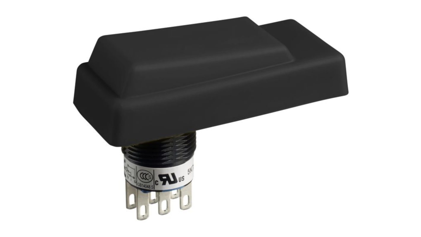 Interruttore di abilitazione di sicurezza Idec HE3B, DP3T, IP65