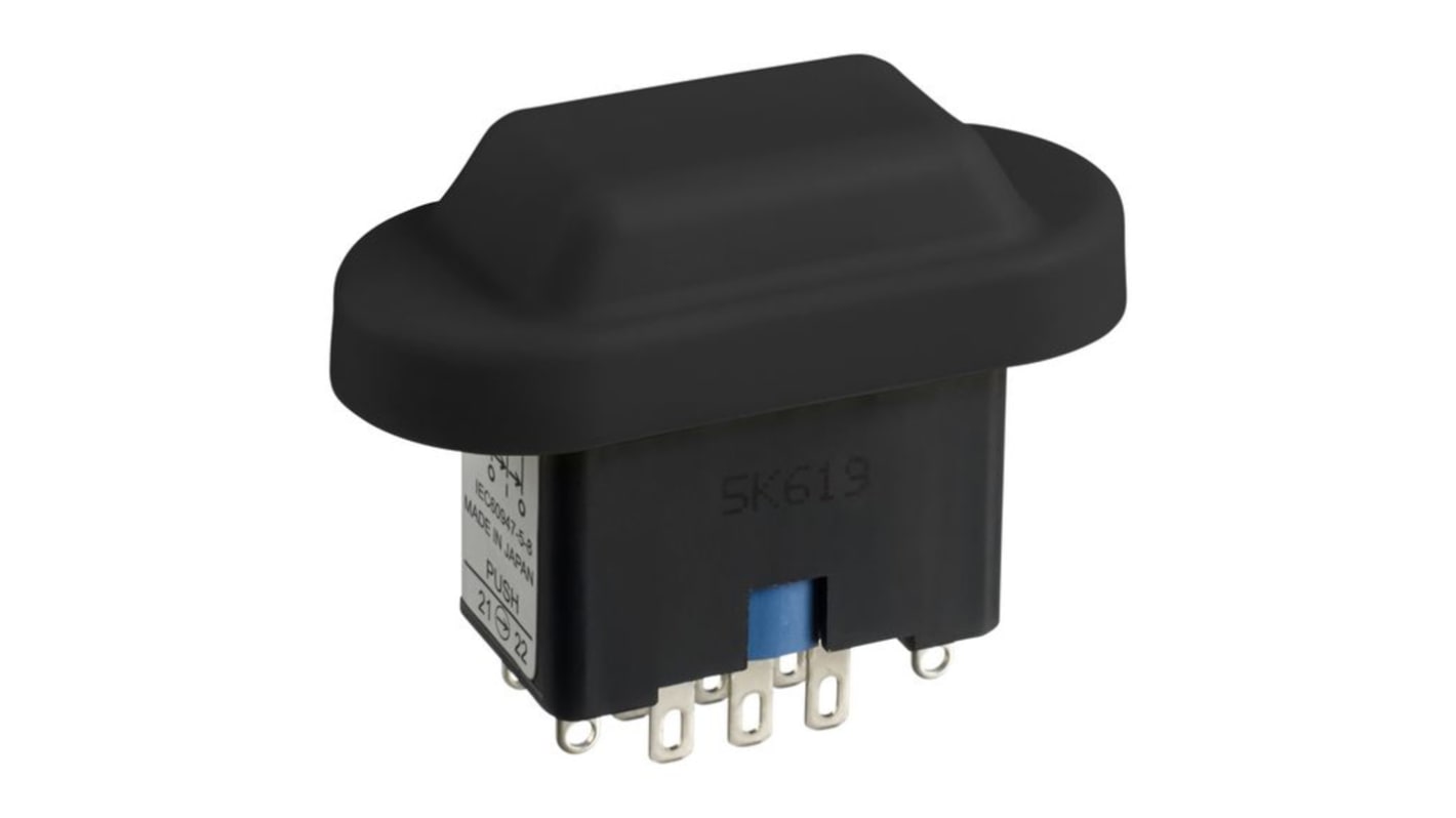 Interruttore di abilitazione di sicurezza Idec HE6B, DP3T, IP65