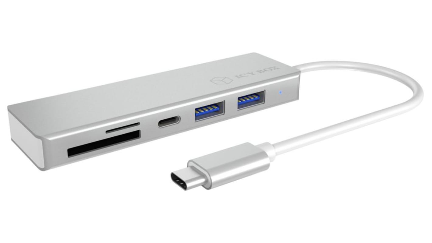 ICY BOX, USB-hub, USB 3.0 3 USB C