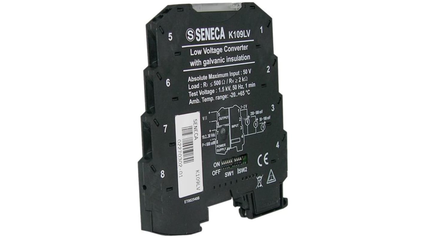 Seneca K109 Series Signal Conditioner, Voltage Output, 19V Supply