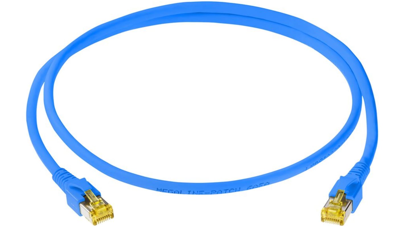 Cable Ethernet Leoni Kerpen de color Azul, long. 50m