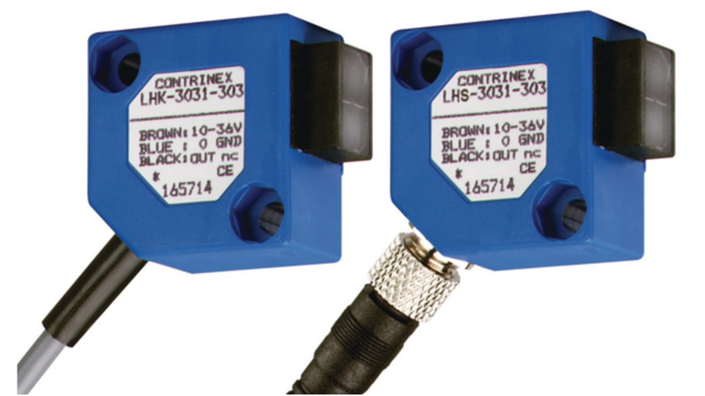 Rs-Online Sensore fotoelettrico Contrinex from Molex a diffusione rilevamento 600 mm uscita PNP