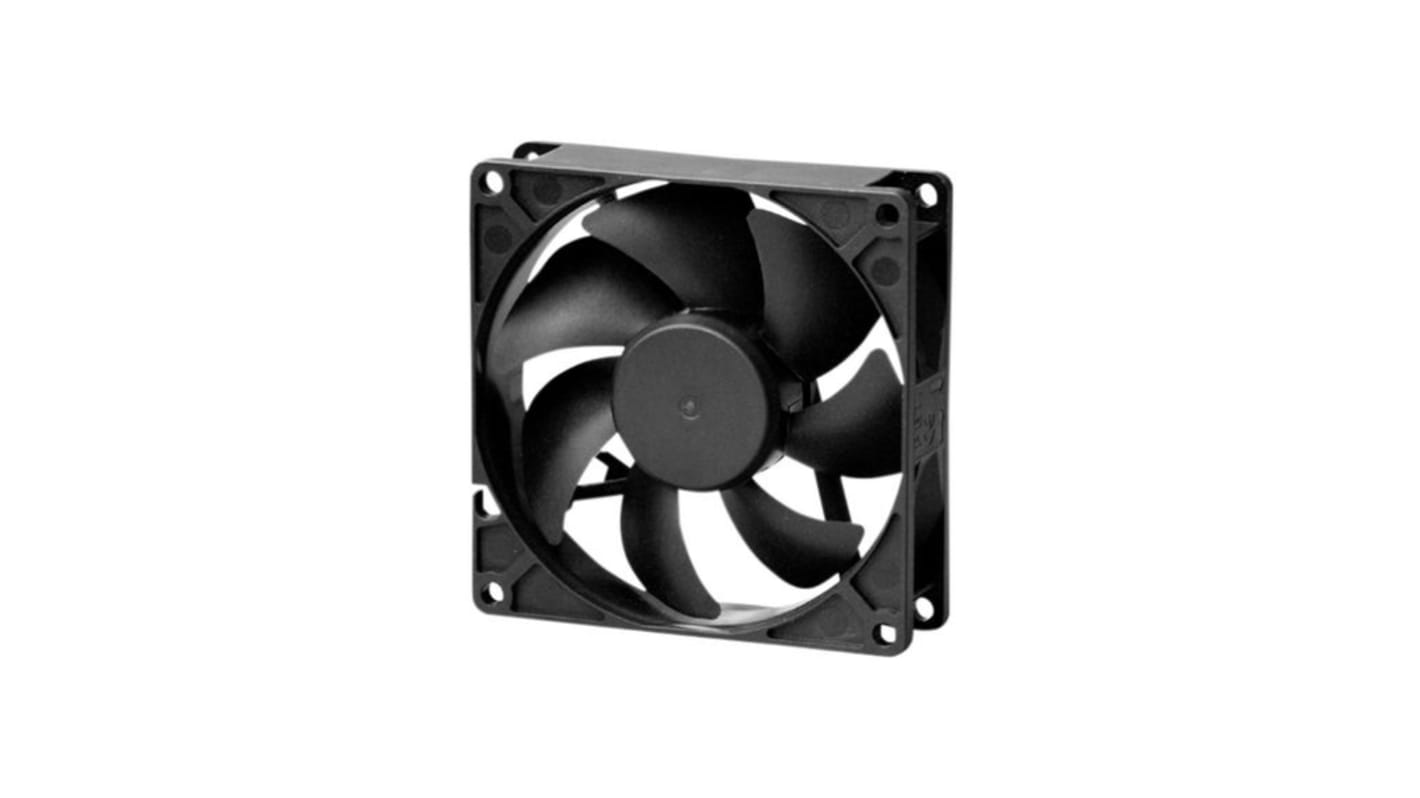 Sunon Axial Fan, 24 V, dc Operation, 75cfm, 2W, 84mA Max, 120 x 120 x 25mm