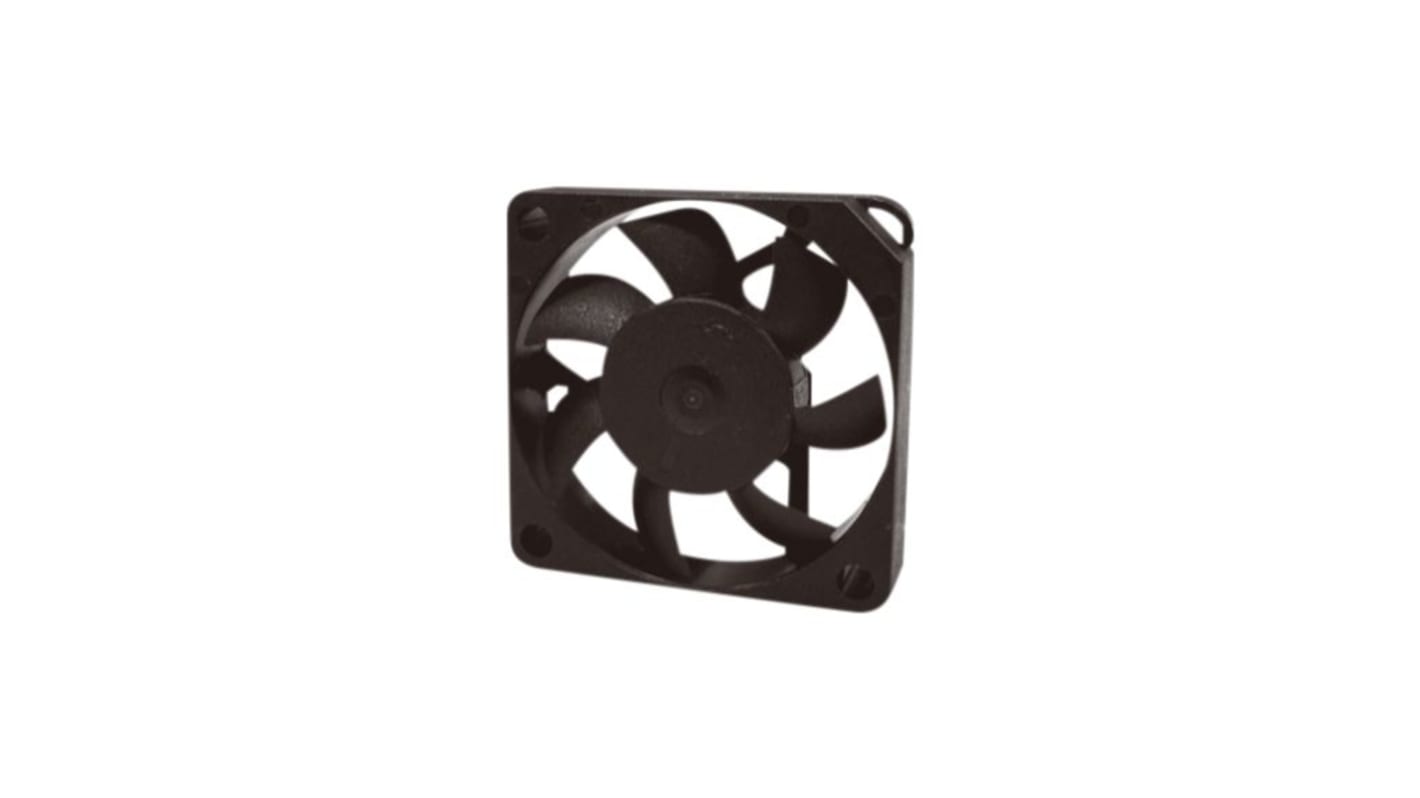 Sunon Axial Fan, 5 V, dc Operation, 7.3m³/h, 380mW, 76mA Max, 35 x 35 x 6mm