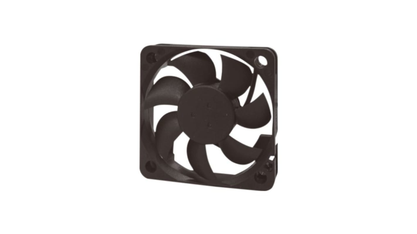 Sunon Axial Fan, 5 V dc, dc Operation, 18.6m³/h, 490mW, 98mA Max, 50 x 50 x 10mm