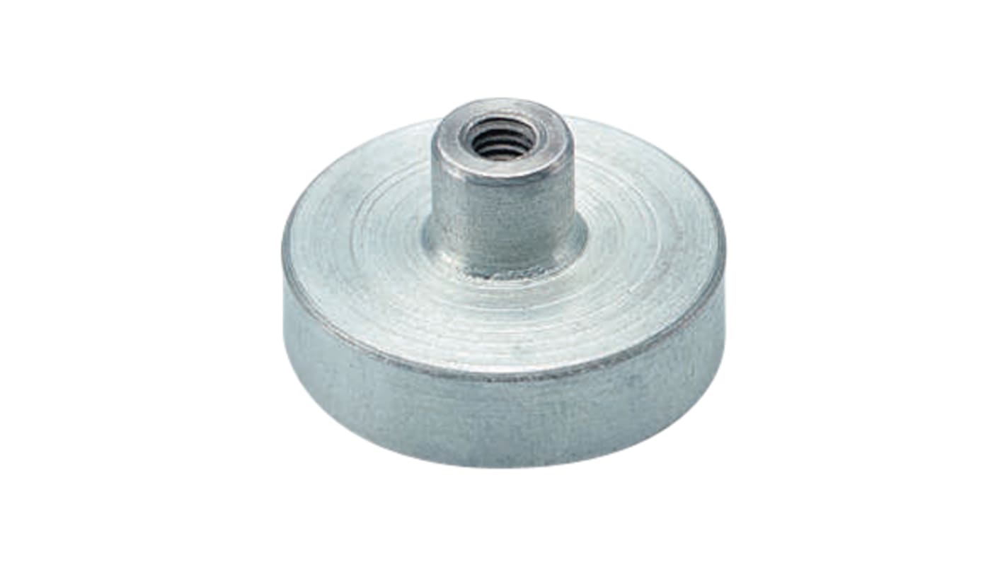 Sura Magnets Round Magnet 63mm Ferrite, 350N Pull