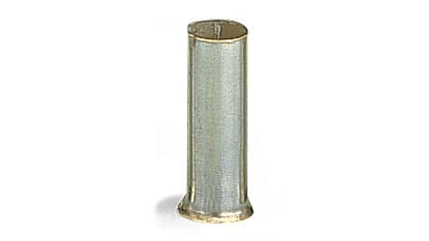 WAGO, 216 Ferrule, 12mm Pin Length, 4.7mm Pin Diameter, Silver