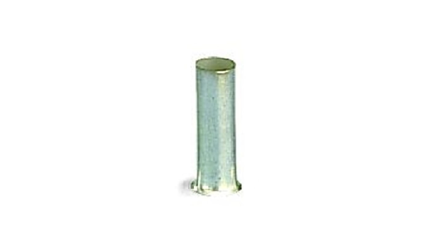 WAGO, 216 Ferrule, 6mm Pin Length, 2.8mm Pin Diameter, Silver