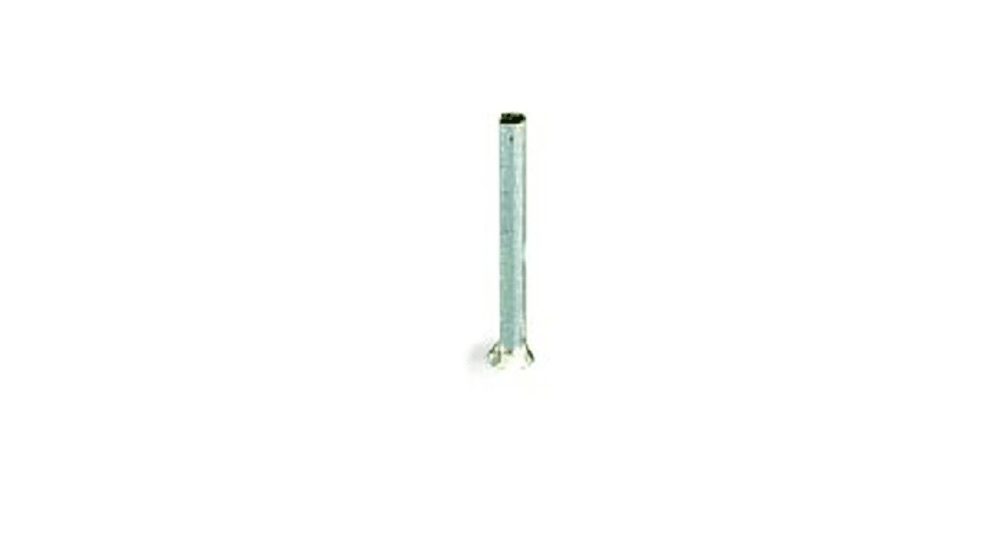 WAGO, 216 Ferrule, 10mm Pin Length, 2.5mm Pin Diameter, Silver