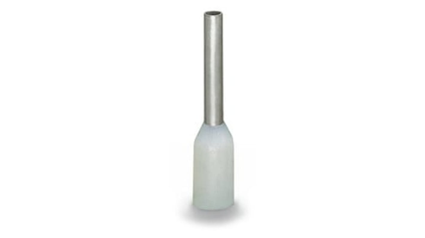 WAGO 216 Hülse, Stift ø 3.1mm, Weiß, 14mm, Isoliert