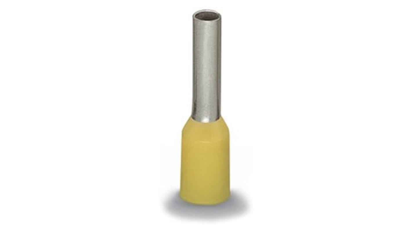 WAGO 216 Hülse, Stift ø 4.8mm, Gelb, 15mm, Isoliert
