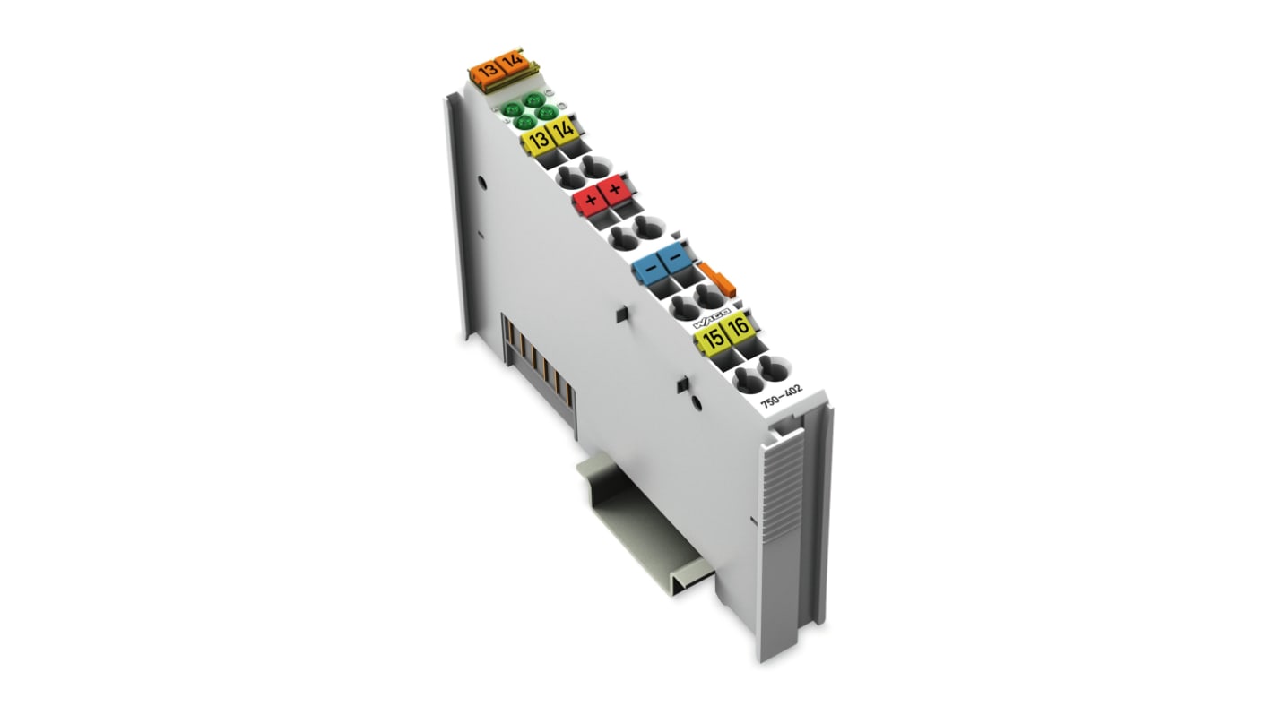 WAGO 750 PLC I/Oモジュール 24 V 4 入力