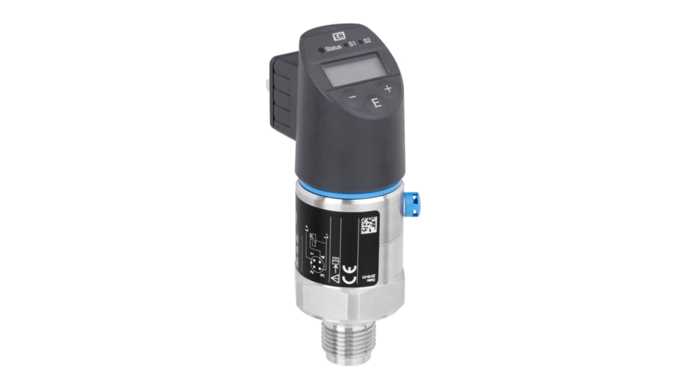Endress+Hauser Ceraphant PTC31B Series Pressure Switch, -1bar Min, 1bar Max, Binary Output, Absolute, Gauge Reading