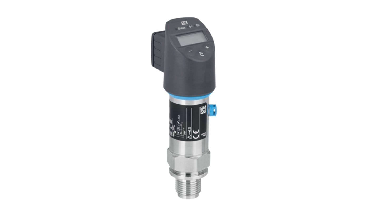 Endress+Hauser Ceraphant PTP31B Series Pressure Switch, -1bar Min, 40bar Max, Analogue Output, Absolute, Gauge Reading