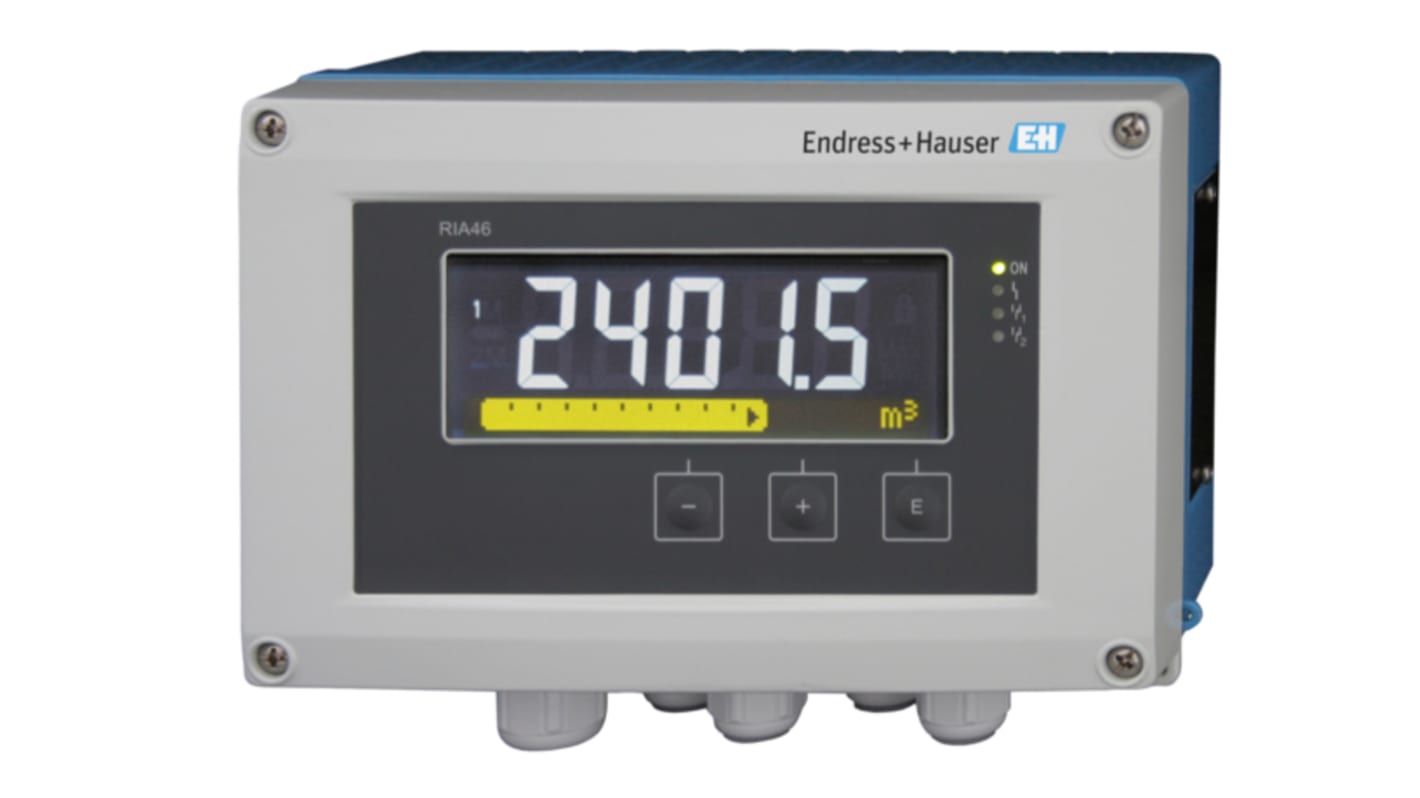 Medidor de proceso Endress+Hauser RIA46, con display LCD, para Corriente, resistencia, termómetro de resistencia,