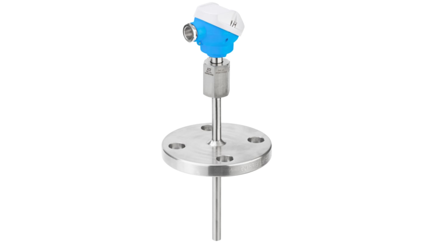 Endress+Hauser PT100 Temperature Sensor, 9mm Dia, 100mm Long, 4 Wire, G 1/2, M20, NPT 1/2, Class A +650°C Max