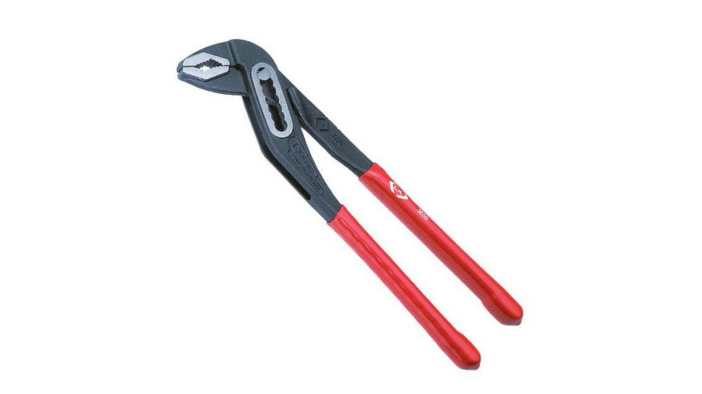 CK T3659A Water Pump Pliers, 180 mm Overall, Bent Tip