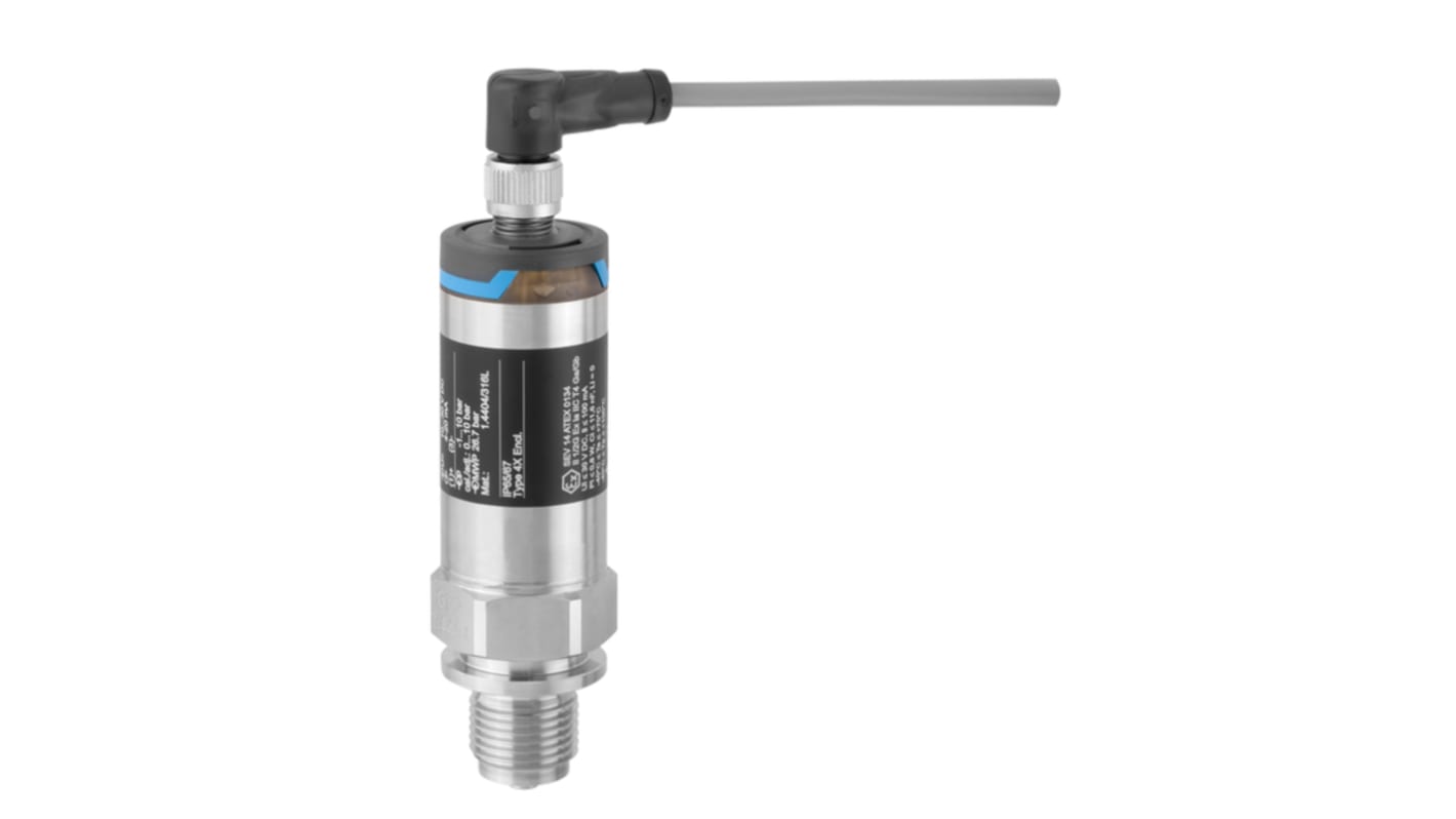 Endress+Hauser Cerabar PMP21 Series Pressure Sensor, -1bar Min, 6bar Max, Analogue Output, Absolute, Gauge Reading