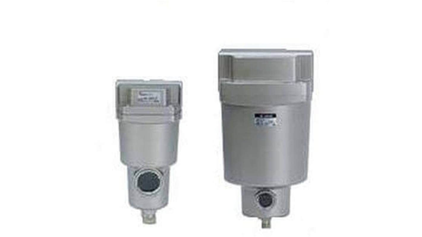 SMC 750 l/min 1/4 in Pneumatic Separator, 0.3μm filtration, 0.05MPa to 10 bar