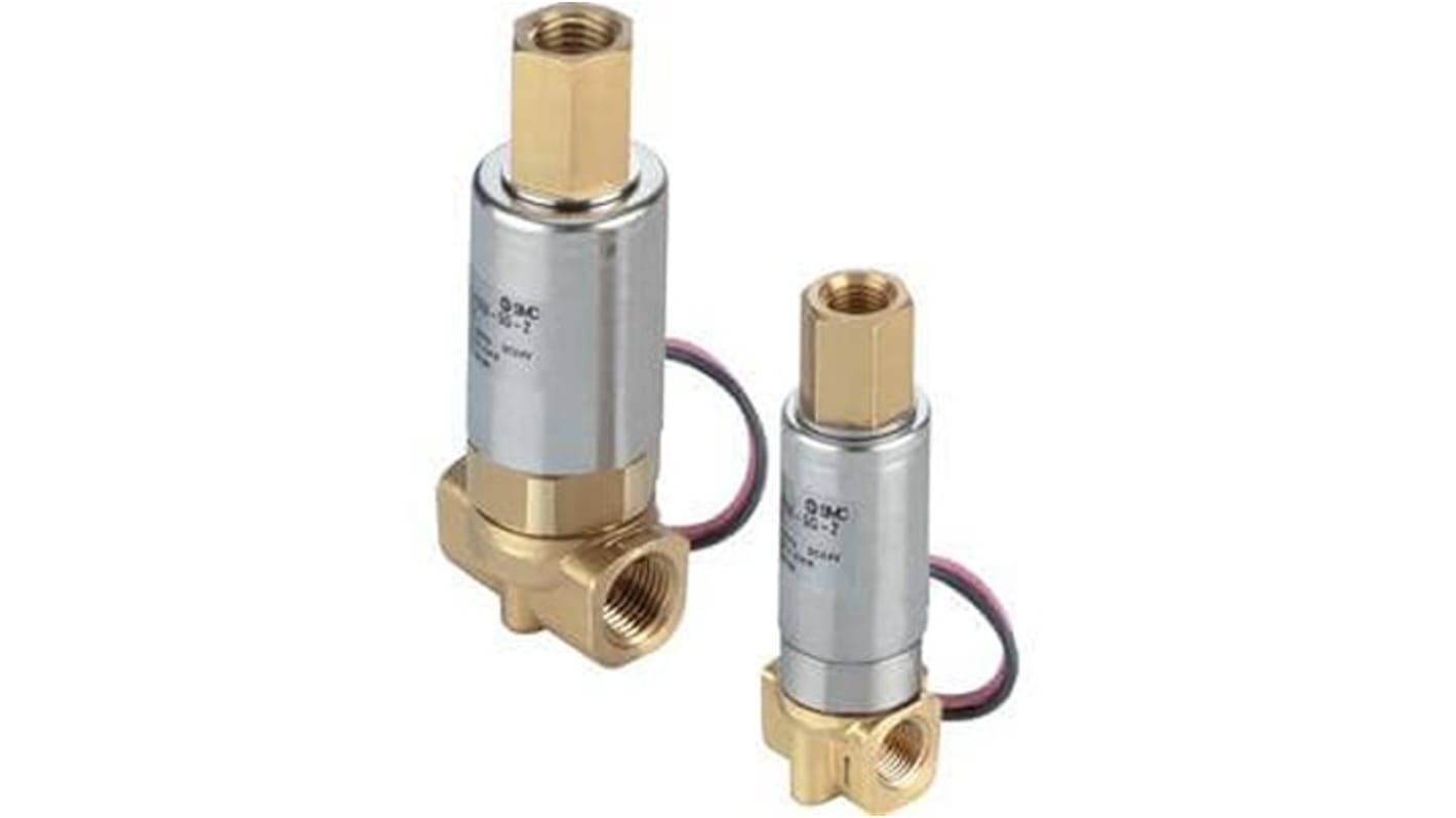 SMC VDW Pneumatik-Magnetventil NPT1/8, Elektromagnet-betätigt 24V dc