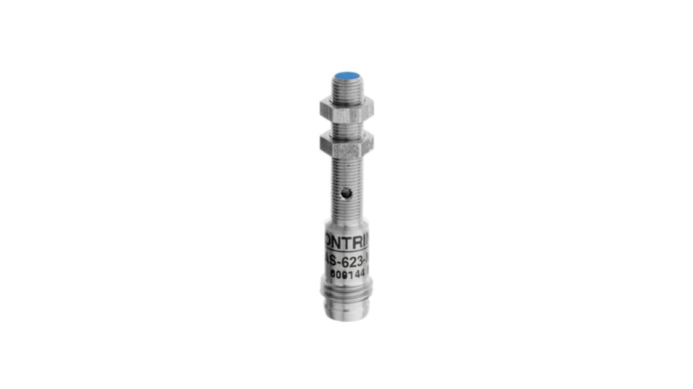 Rs-Online Sensore di prossimità Cilindro filettato Contrinex M5 rilevamento 1 5 mm 10 → 30 V CC