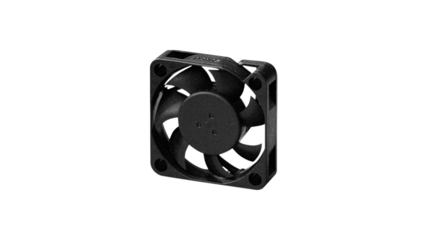 Sunon Axial Fan, 5 V dc, dc Operation, 8.2cfm, 860mW, 172mA Max, 40 x 40 x 10mm