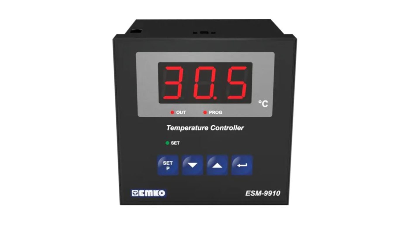 Rs-Online Regolatore di temperatura On/Off Emko ESM 230 V c.a. 96x96x96mm 1 uscita Relè