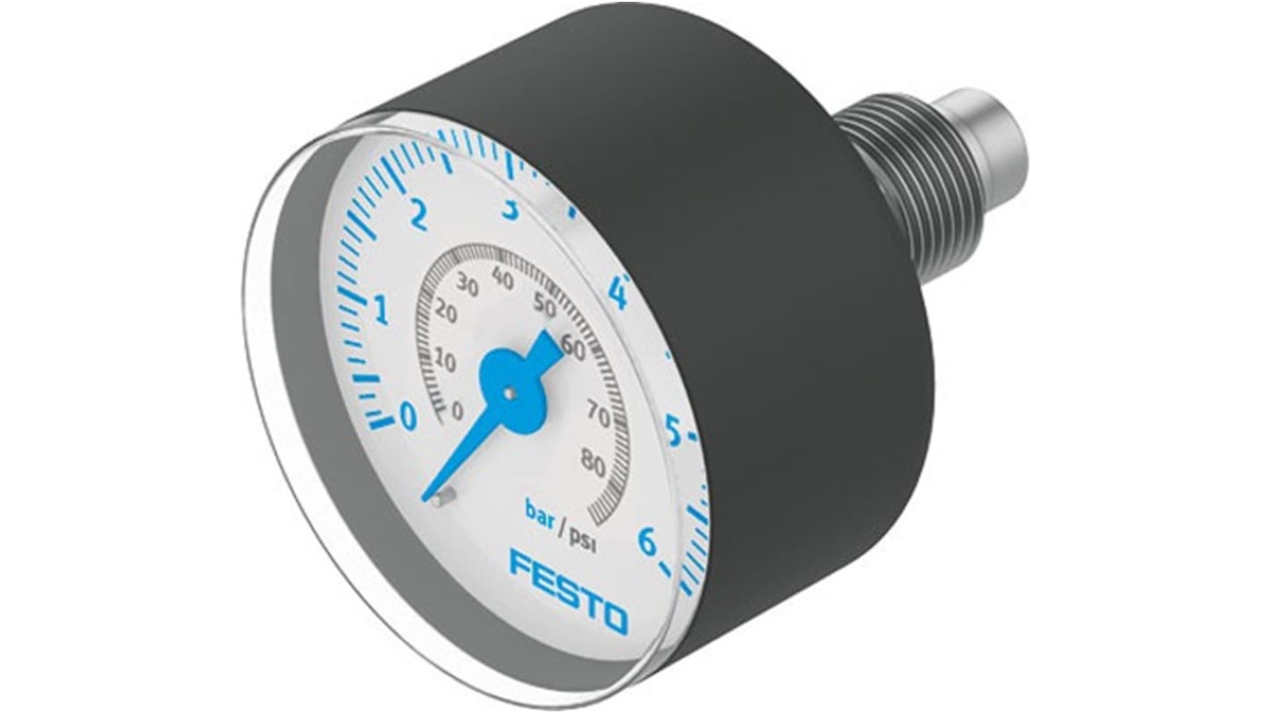 MAP-40-6-1/8-EN Precision pressure gauge