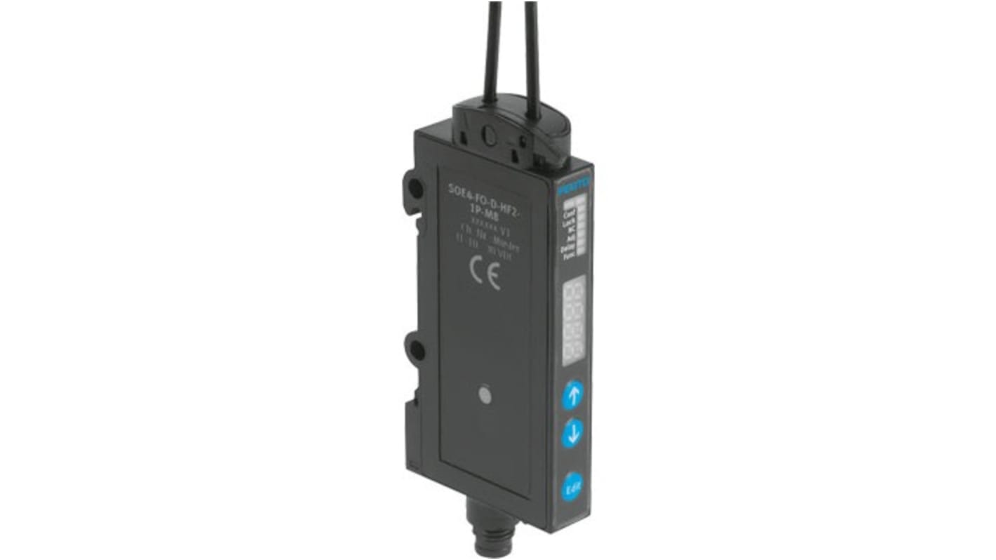 Festo Fibre Optic Sensor, PNP Output, IP64, 10 - 30 V