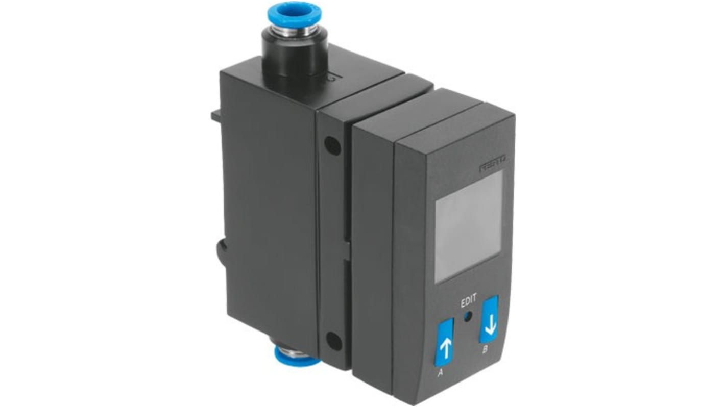 Sensor de caudal SFAB para Aire, 0,5 l/min. → 50 l/min, 15 - 30 V cc