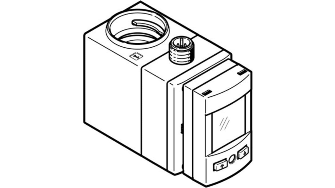 SFAW Series Flow Sensor for Fluid, Liquid, 1.8 l/min Min, 32 L/min Max