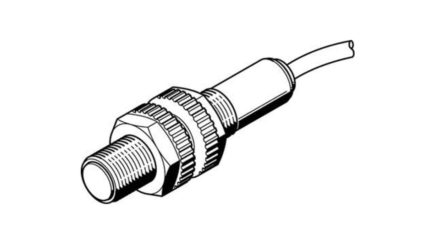 Sensore di prossimità Cilindrico Festo, PNP, M12 x 1, rilevamento 2 mm, 10 - 300 V