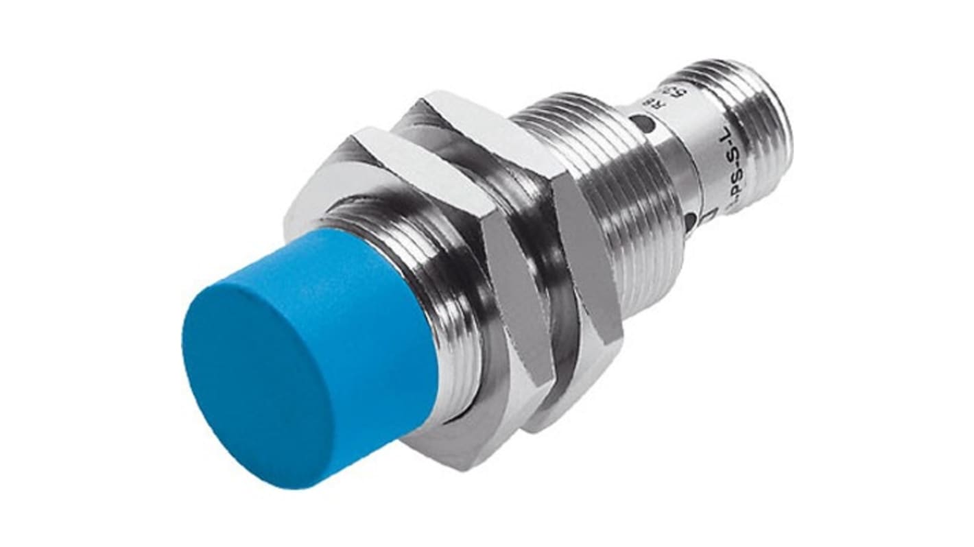 Rs-Online Sensore di prossimità Cilindro filettato Festo M18 rilevamento 12 mm 10 → 30 V