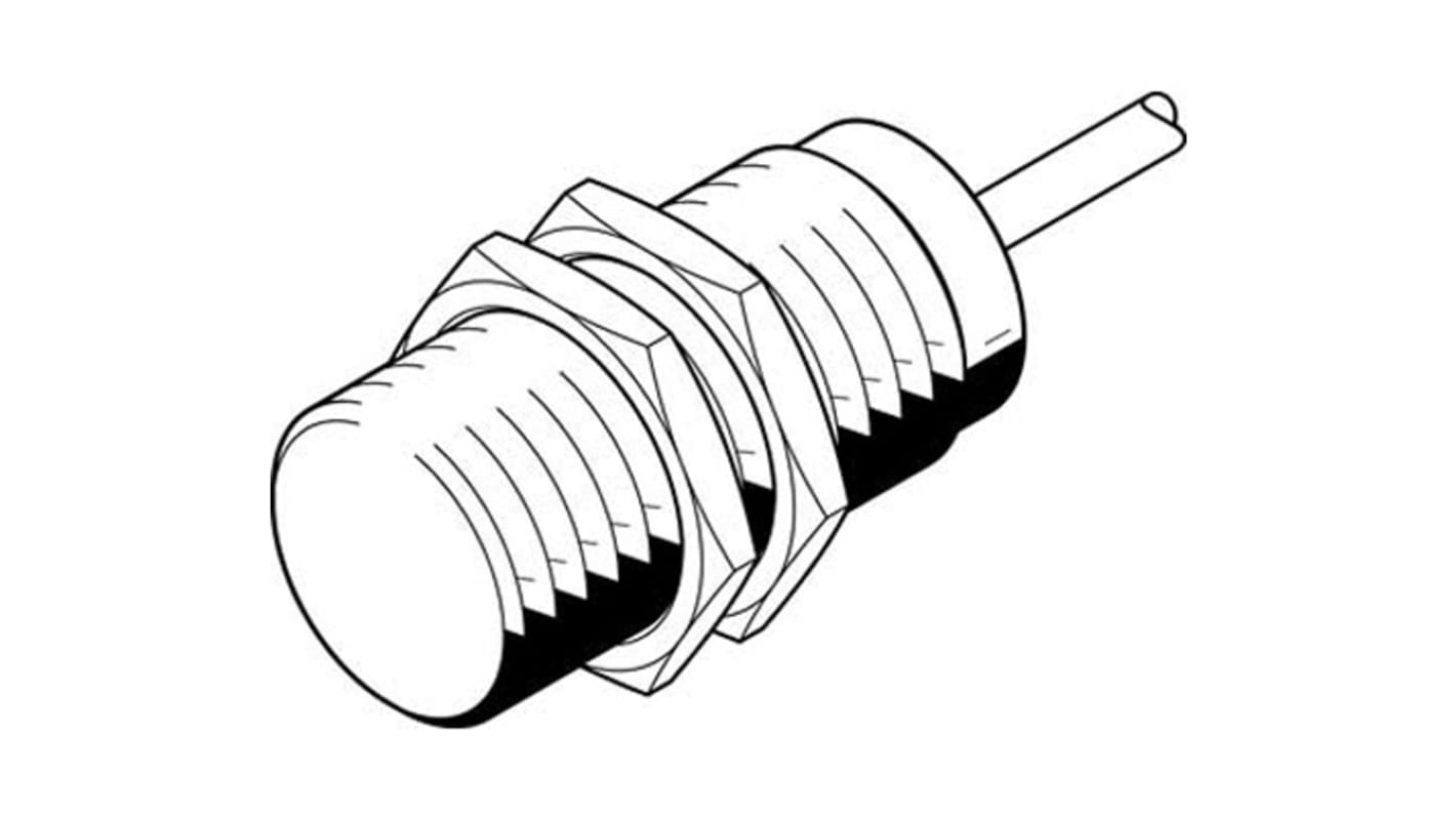 Sensore di prossimità Cilindrico Festo, NPN, M30 x 1.5, rilevamento 10 mm, 10 - 30 V