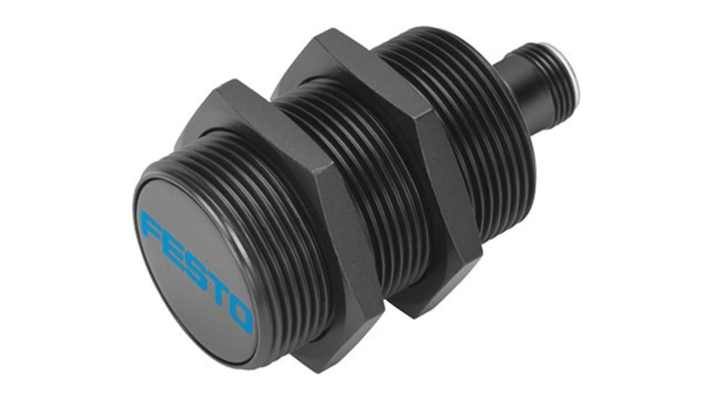 Rs-Online Sensore di prossimità Cilindro filettato Festo M30 rilevamento 10 mm 10 → 30 V