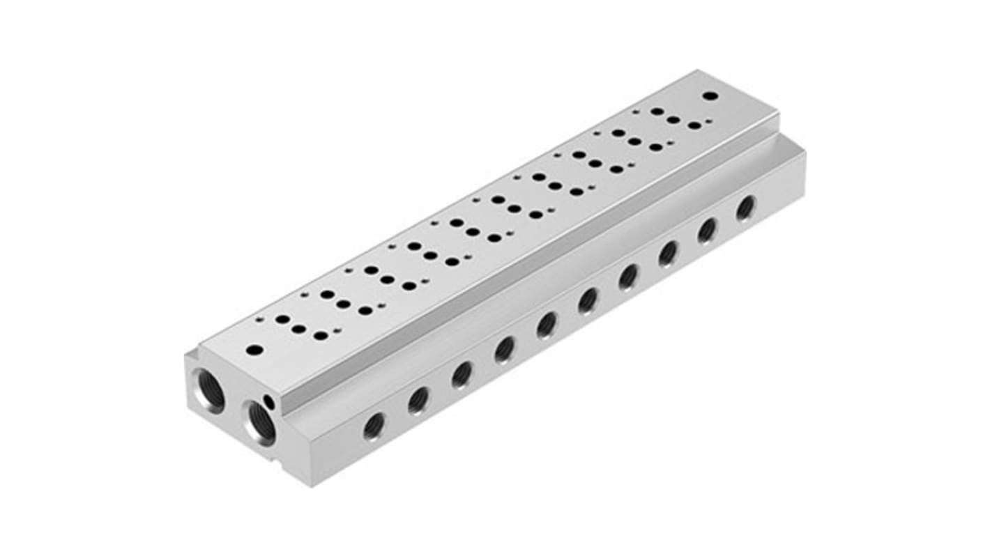 Festo VABM series 6 station G 1/8 Manifold for use with Valves, 549643