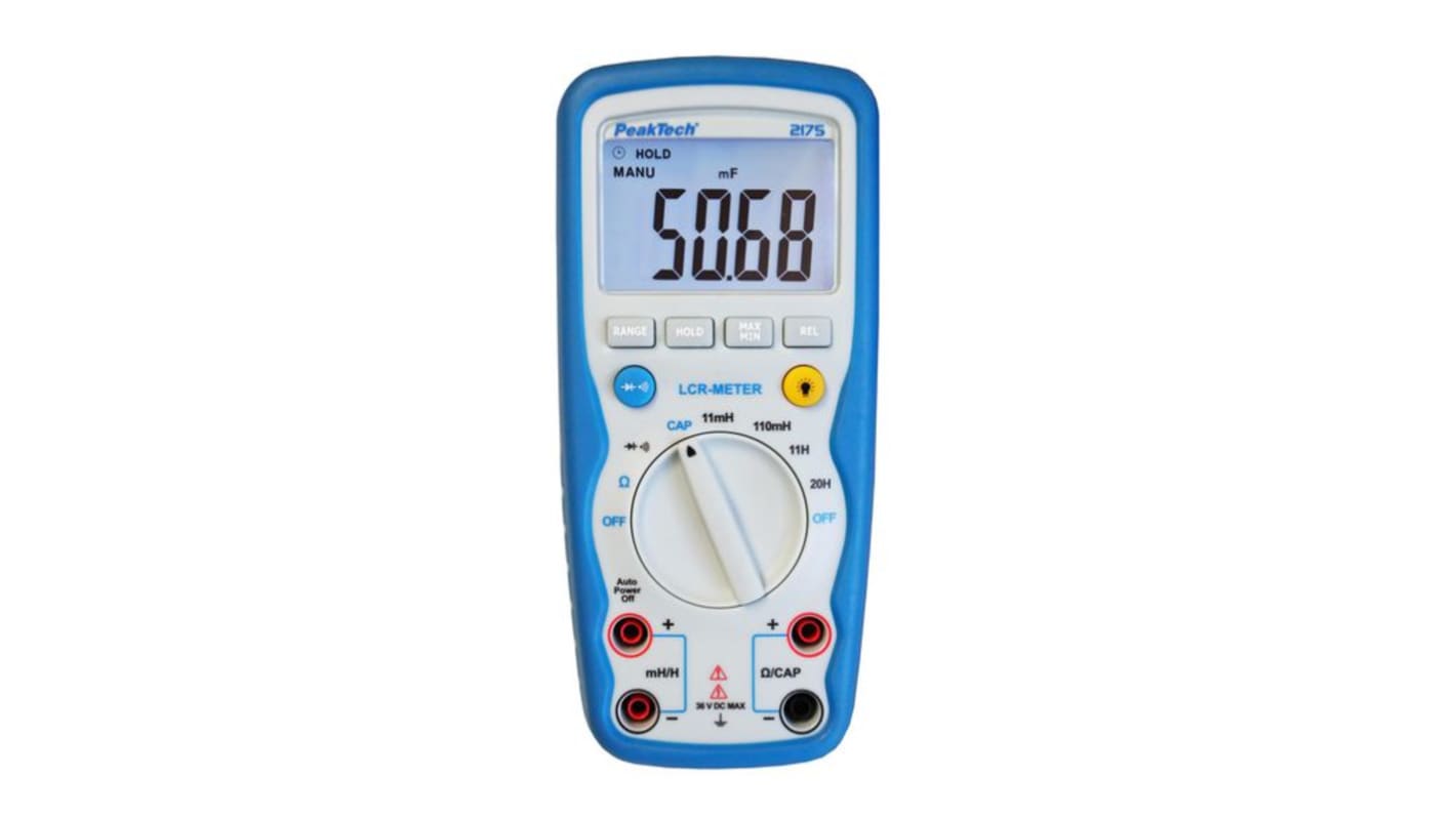 PeakTech P2175 Handheld LCR Meter 0.11F, 11, 20H