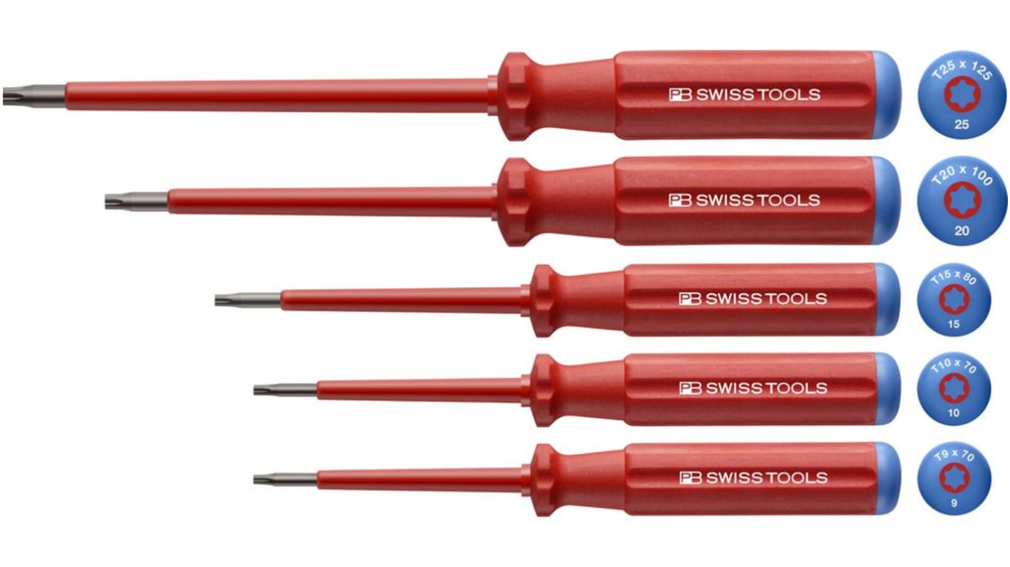 Sada šroubováků, počet kusů: 5 Sada šroubováků VDE PB SWISS TOOLS