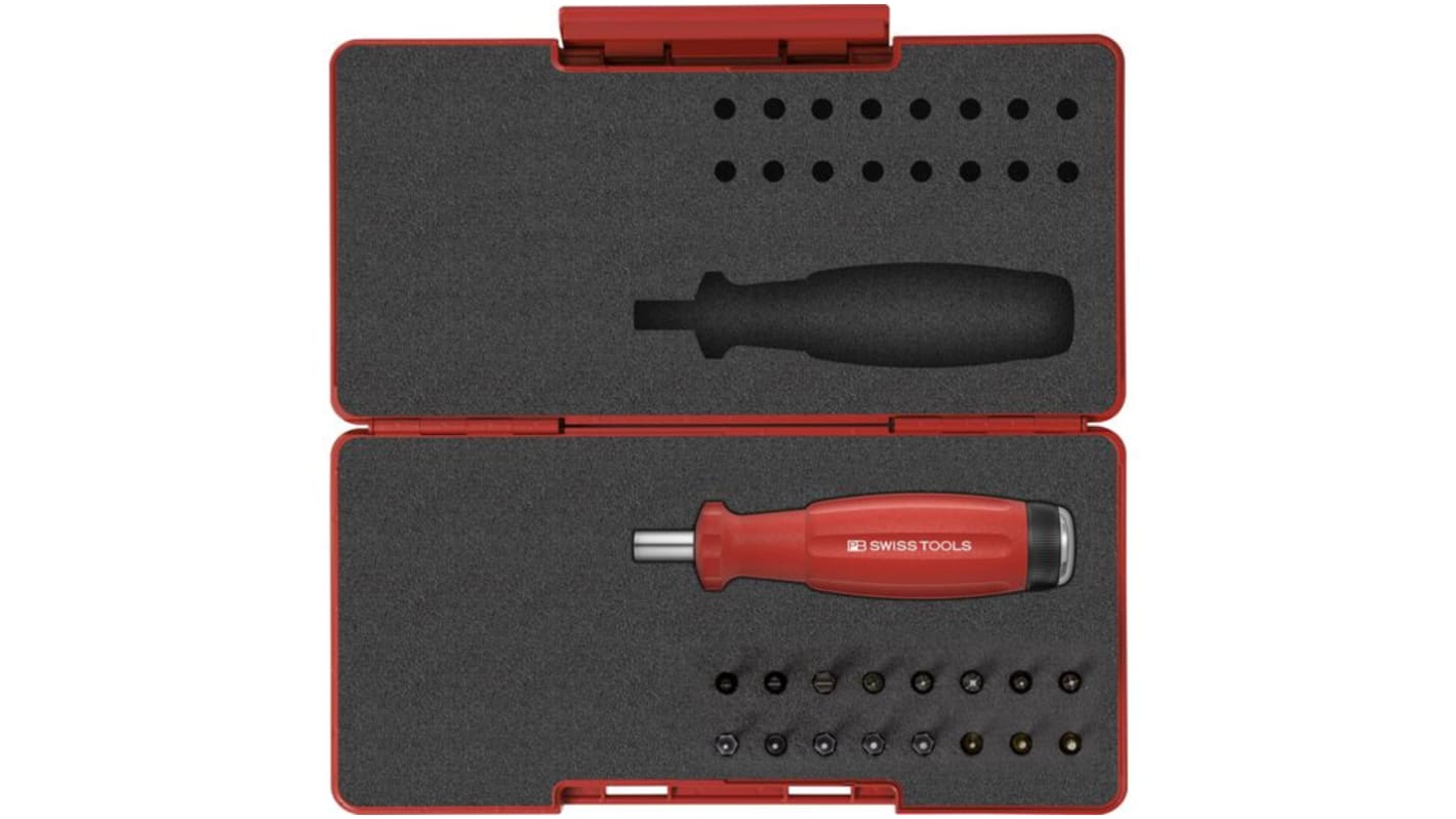 PB SWISS TOOLS Digital Hex Torque Screwdriver & Bit Set, 1 → 5Nm, ±6 % Accuracy
