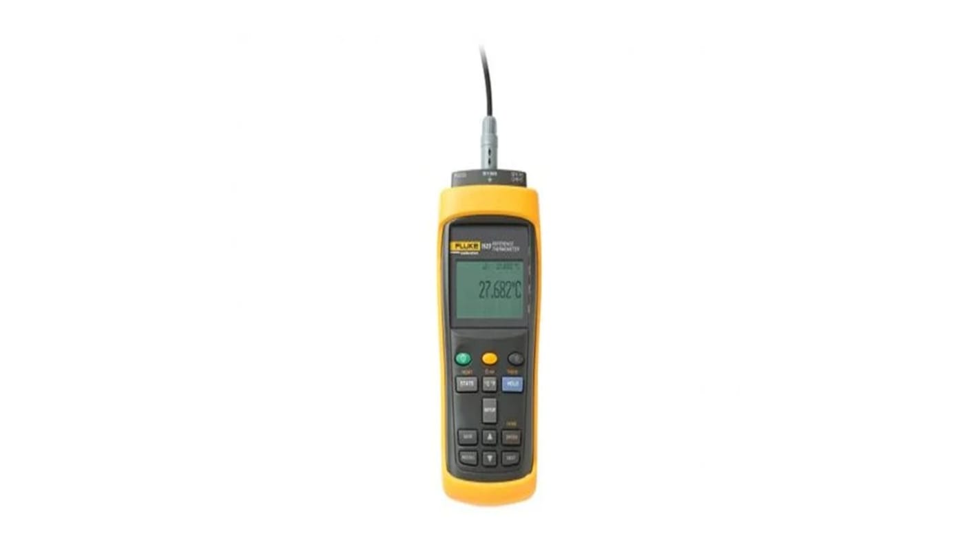 Fluke calibration 1523-256 Digitalt termometer, 1 Kanal, Håndholdt, Multifunktions