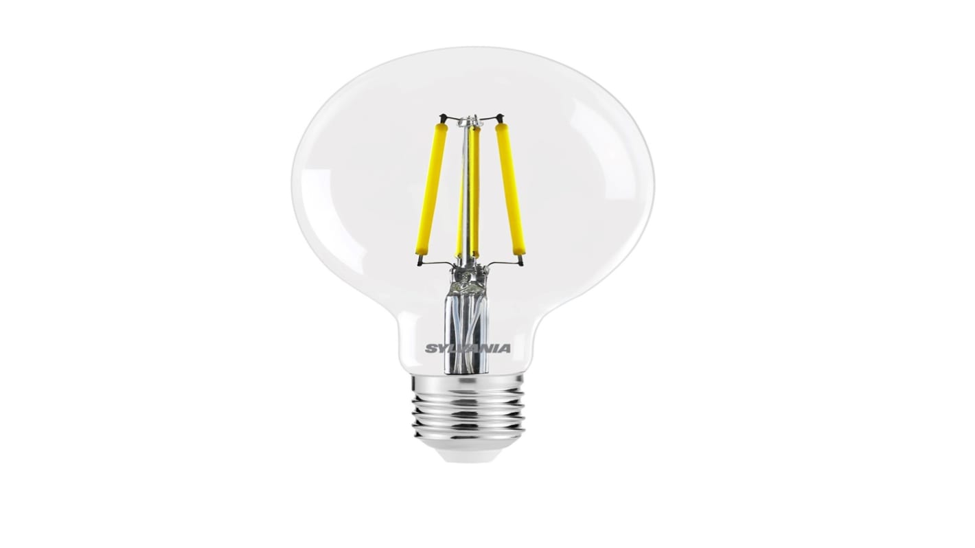 Sylvania ToLEDo Platinum Retro G95 E27 LED Bulbs 4 W(60W), 2700K, Warm White, Round shape