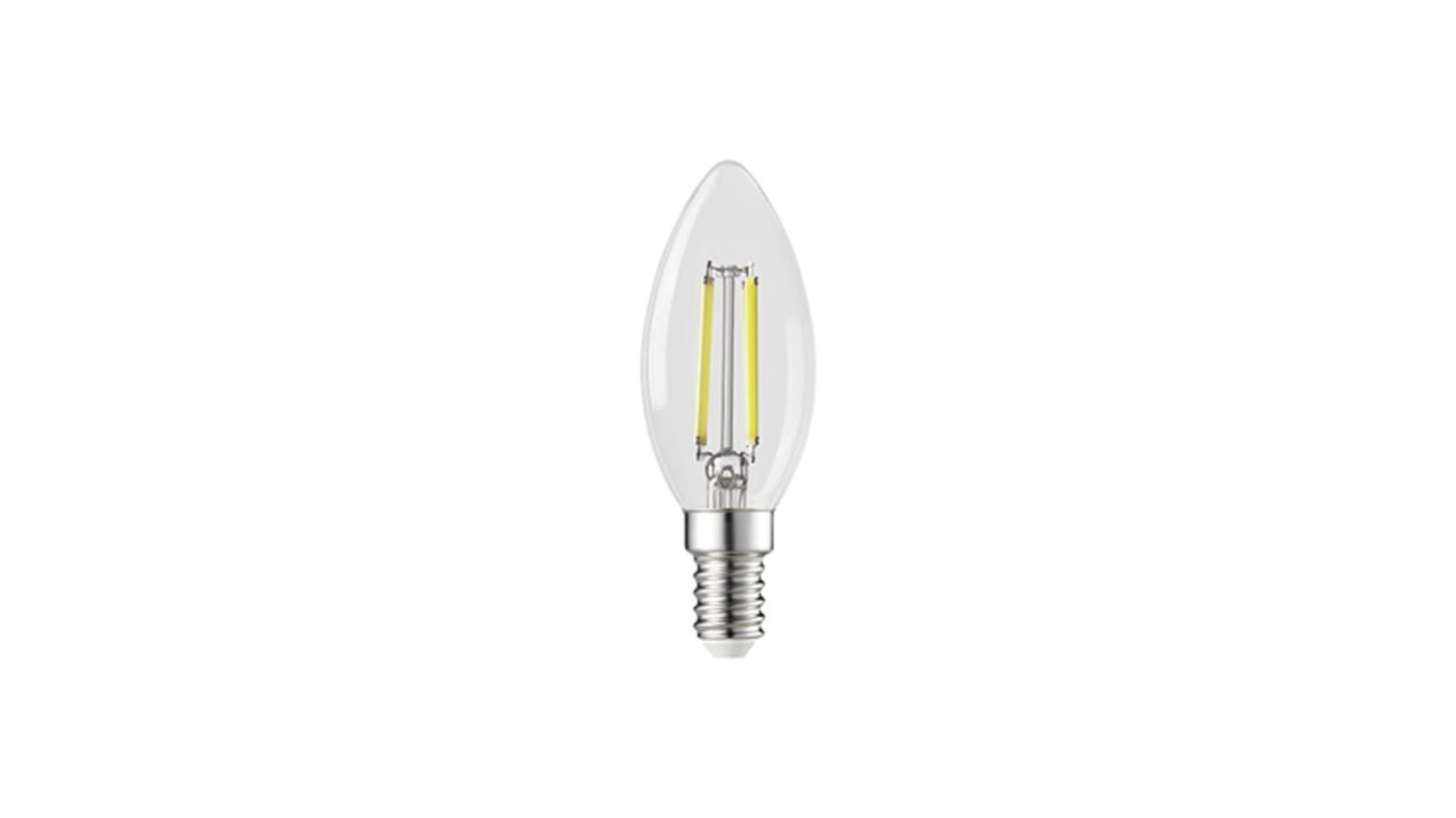 Sylvania ToLEDo Platinum RT Candle E14 LED Bulbs 2.3 W(40W), 4000K, Cool White, Candle shape