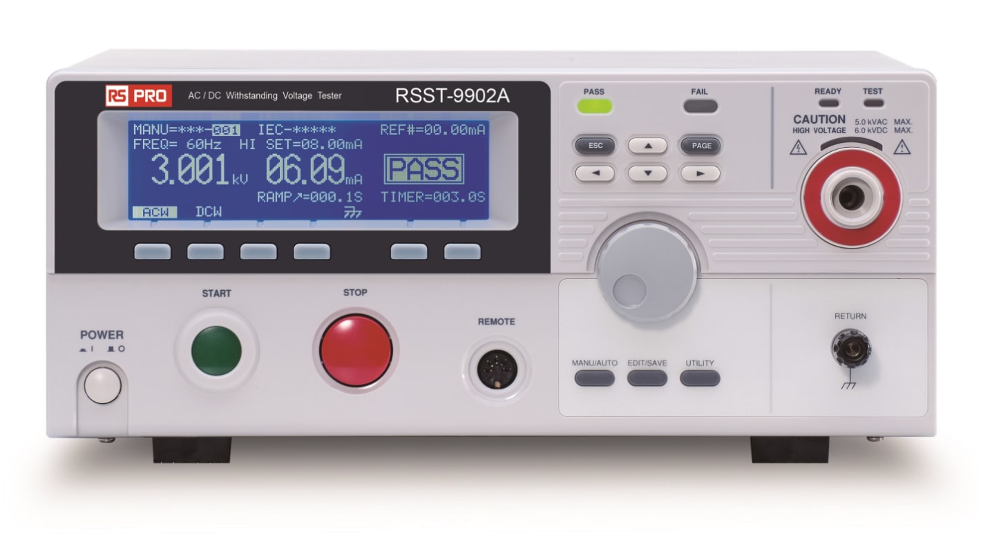 RS PRO Safety Tester, 5000 VA Max