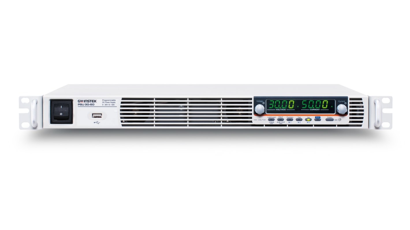 Alimentatore da banco RS PRO, 1 uscita, 0 → 30V, 50A, 1500W