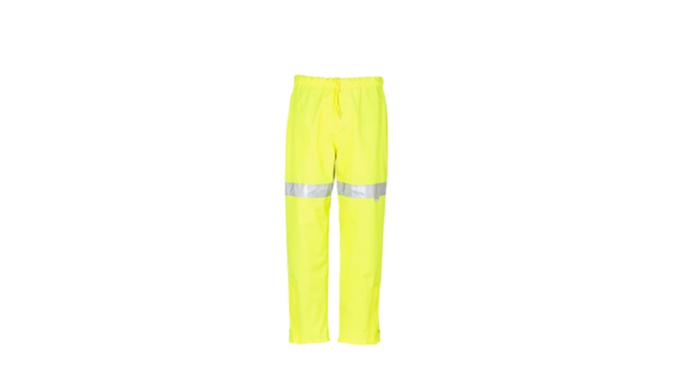 The Uniform Place ZJ352 Yellow Hi-Vis Hi Vis Trousers 62cm Leg Length 112.5cm