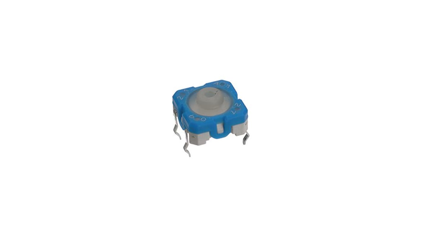 RAFI Blue Short Tactile Switch, 1NO 100mA 8.4mm Through Hole